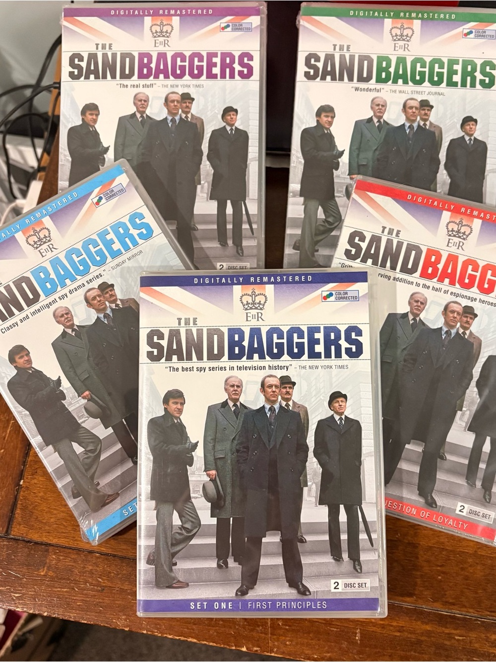 The Sandbaggers Complete Collection DVD 10 Disc Set 1 2 3 4 5 British Series